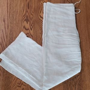 Moda white linen pants